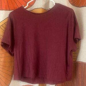 Old Navy boxy cropped t-shirt